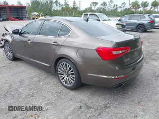 2015 Kia Cadenza Premium with VIN KNALN4D7XF5178326, listed as a IAAI auction lot 41629460 with 92,125 mi miles. Bid and sale history available at carsss.com. Image 3.