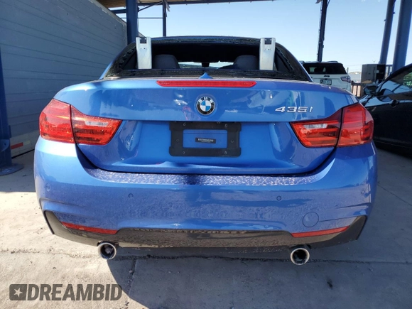 2014 BMW 4 Series 435i with VIN WBA3T3C55EJ876476, listed as a Copart auction lot 61822654 with Not provided miles and Salvage title. Bid and sale history available at DreamBid. Image 6.