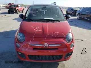 2017 FIAT 500 Pop with VIN 3C3CFFKR4HT600890, listed as a Copart auction lot 49456795 with 61,356 mi miles and Salvage title. Bid and sale history available at DreamBid. Image 5.