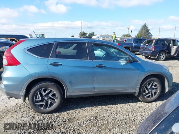 2016 Honda CR-V SE with VIN 2HKRM4H44GH656502, listed as a IAAI auction lot 41725344 with 44,783 mi miles and . Bid and sale history available at carsss.com. Image 13.