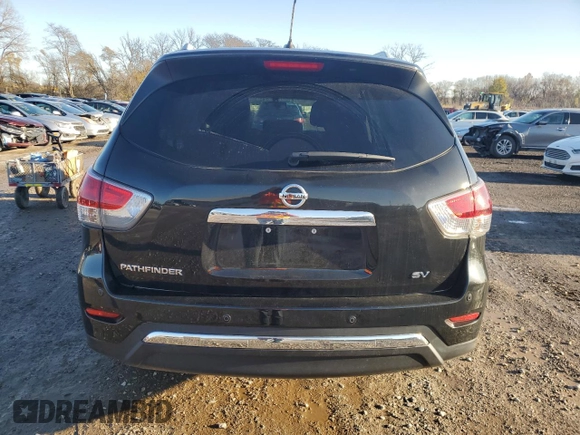 2016 Nissan Pathfinder Platinum with VIN 5N1AR2MN1GC615298, listed as a Copart auction lot 80783834 with 72,877 mi miles and Salvage Title. Bid and sale history available at carsss.com. Image 6.
