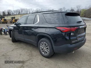 2022 Chevrolet Traverse LT Leather with VIN 1GNEVHKW0NJ153624, listed as a Copart auction lot 51580015 with 69,560 mi miles and Salvage Title. Bid and sale history available at carsss.com. Image 2.