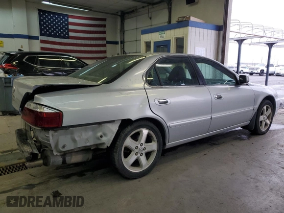 2003 Acura TL Type S w/Navigation System with VIN 19UUA56973A025382, listed as a Copart auction lot 86526984 with 257,204 mi miles and Salvage Title. Bid and sale history available at carsss.com. Image 3.