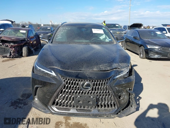 2024 Lexus NX 350 Luxury with VIN 2T2HGCEZ2RC042465, listed as a IAAI auction lot 41340973 with 12,918 mi miles and . Bid and sale history available at DreamBid. Image 12.