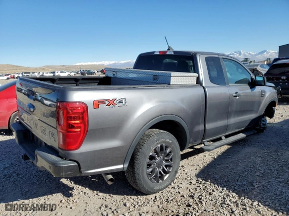2021 Ford Ranger XL with VIN 1FTER1FH3MLD45851, listed as a Copart auction lot 41827115 with 44,405 mi miles and Salvage Title. Bid and sale history available at carsss.com. Image 3.