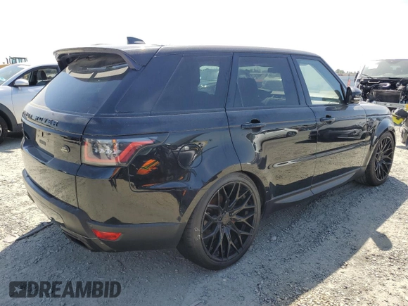 2018 Land Rover Range Rover Sport SE with VIN SALWG2RK9JA405574, listed as a Copart auction lot 54240505 with 74,537 mi miles and Clean Title. Bid and sale history available at carsss.com. Image 3.