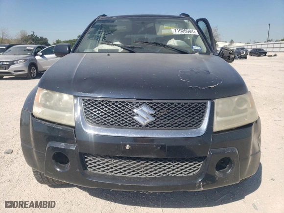 2006 Suzuki Grand Vitara Xsport with VIN JS3TE944564103224, listed as a Copart auction lot 71000984 with 0 mi miles and Salvage Title. Bid and sale history available at carsss.com. Image 5.