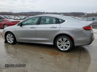 2015 Chrysler 200 Limited with VIN 1C3CCCAB3FN756301, listed as a Copart auction lot 45863855 with 125,190 mi miles and Salvage Title. Bid and sale history available at carsss.com. Image 2.