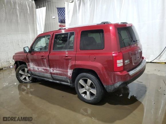 2017 Jeep Patriot High Altitude with VIN 1C4NJRFB2HD205372, listed as a Copart auction lot 44023985 with 184,761 mi miles and Salvage Title. Bid and sale history available at carsss.com. Image 2.
