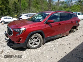 2019 GMC Terrain SLE z VIN 3GKALTEV1KL105934, wystawiony jako Copart lot #56172975 z przebiegiem 88 564 mil mil oraz Szkoda całkowita • Salvage title. Historia ofert i sprzedaży dostępna na DreamBid. Obrazek 1.