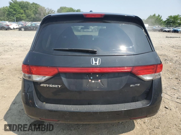 2014 Honda Odyssey Touring with VIN 5FNRL5H91EB015162, listed as a Copart auction lot 60643135 with 176,898 mi miles and Salvage title. Bid and sale history available at DreamBid. Image 6.