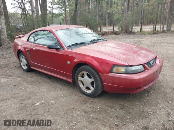 2004 Ford Mustang Standard with VIN 1FAFP40654F211933, listed as a IAAI auction lot 41953604 with 158,069 mi miles. Bid and sale history available at carsss.com. Image 1.