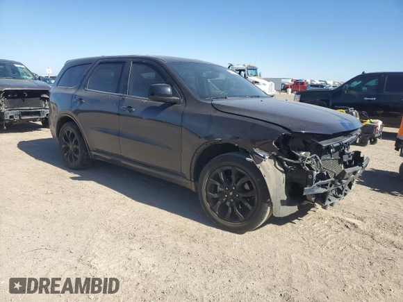 2019 Dodge Durango SXT Plus with VIN 1C4RDHAG4KC584913, listed as a Copart auction lot 44250275 with 118,546 mi miles and Salvage Title. Bid and sale history available at DreamBid. Image 4.