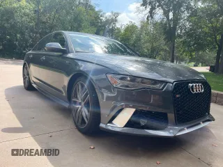 2017 Audi S6 Premium Plus with VIN WAUFFAFC2HN117137, listed as a Copart auction lot 65125633 with 47,516 mi miles. Bid and sale history available at carsss.com. Image 2.
