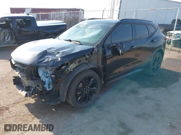 2019 Chevrolet Blazer RS with VIN 3GNKBJRS2KS684565, listed as a IAAI auction lot 42408265 with 117,019 mi miles and . Bid and sale history available at DreamBid. Image 20.