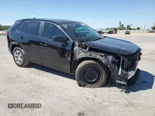 2024 Toyota RAV4 LE with VIN 2T3H1RFVXRC273612, listed as a Copart auction lot 50302325 with 28,749 mi miles and Salvage Title. Bid and sale history available at carsss.com. Image 4.