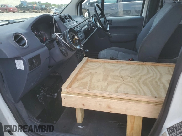 2013 Ford Transit Connect XLT with VIN NM0KS9BN4DT125925, listed as a Copart auction lot 55087585 with 118,671 mi miles and Salvage title. Bid and sale history available at DreamBid. Image 7.