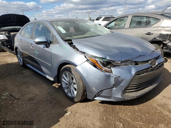 2024 Toyota Corolla LE with VIN 5YFB4MDE0RP213088, listed as a Copart auction lot 75934584 with 9,980 mi miles and Salvage Title. Bid and sale history available at carsss.com. Image 4.