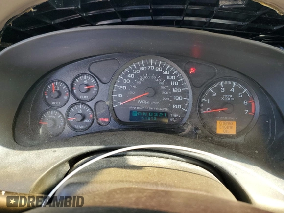 2002 Chevrolet Monte Carlo SS z VIN 2G1WX15K029187537, wystawiony jako Copart lot #47825775 z przebiegiem 157 873 mil mil oraz Czysty tytuł • Clean title. Historia ofert i sprzedaży dostępna na DreamBid. Obrazek 9.