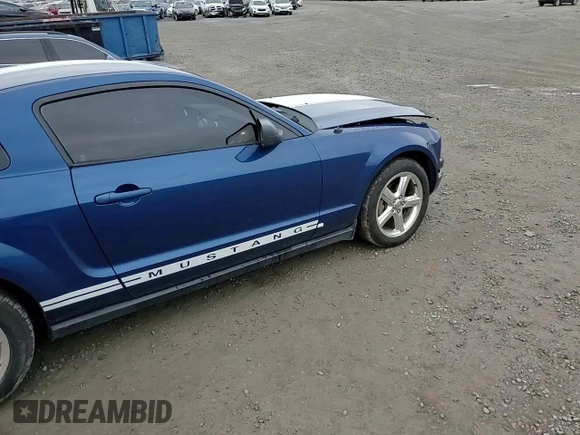 2008 Ford Mustang Deluxe with VIN 1ZVHT80N185182565, listed as a Copart auction lot 61276625 with 172,421 mi miles and Salvage title. Bid and sale history available at DreamBid. Image 13.