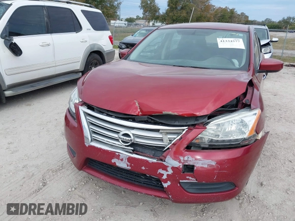 2015 Nissan Sentra SR with VIN 3N1AB7AP5FL659483, listed as a IAAI auction lot 41334577 with 176,903 mi miles and . Bid and sale history available at DreamBid. Image 6.