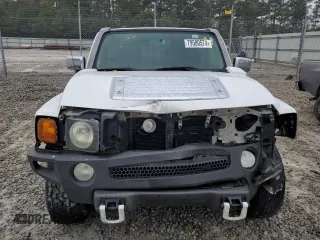 2007 Hummer H3 SUV with VIN 5GTDN13E978167512, listed as a Copart auction lot 79580574 with 186,030 mi miles and Salvage Title. Bid and sale history available at carsss.com. Image 5.