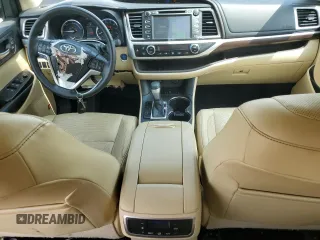 2014 Toyota Highlander Limited with VIN 5TDDCRFH7ES006618, listed as a Copart auction lot 59916665 with 56,290 mi miles and Salvage title. Bid and sale history available at DreamBid. Image 8.
