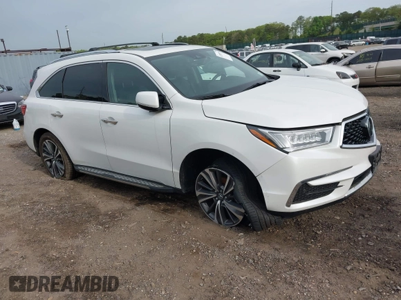 2020 Acura MDX Technology with VIN 5J8YD4H5XLL005970, listed as a IAAI auction lot 42200976 with 37,674 mi miles and . Bid and sale history available at DreamBid. Image 1.