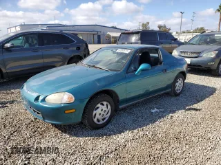 1995 Honda del Sol S with VIN JHMEG1140SS007299, listed as a Copart auction lot 44865615 with 348,423 mi miles and Clean Title. Bid and sale history available at carsss.com. Image 1.