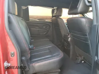 2021 Nissan Titan Pro-4X z VIN 1N6AA1ED0MN512723, wystawiony jako Copart lot #83922304 z przebiegiem 41 649 mil mil oraz Szkoda całkowita • Salvage title. Historia ofert i sprzedaży dostępna na DreamBid. Obrazek 10.