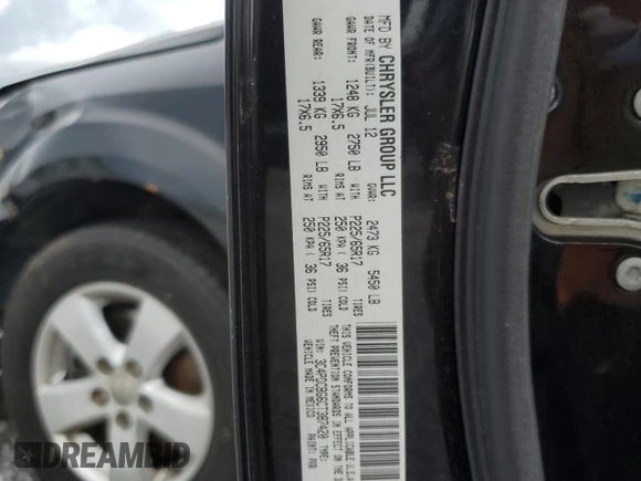 2012 Dodge Journey SXT с VIN 3C4PDCBG6CT387420, выставлен на аукционе Copart как лот 60035945 с пробегом 281 183 миль миль и Списание • Salvage title. История ставок и продаж доступна на DreamBid. Изображение 13.