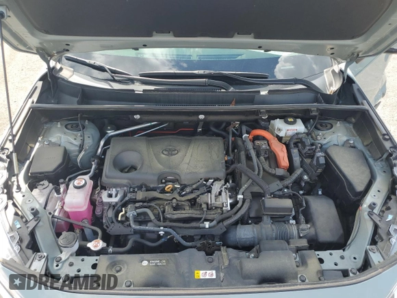 2021 Toyota RAV4 Hybrid LE with VIN 4T3B6RFVXMU055068, listed as a Copart auction lot 56575935 with 41,058 mi miles and Salvage title. Bid and sale history available at DreamBid. Image 11.