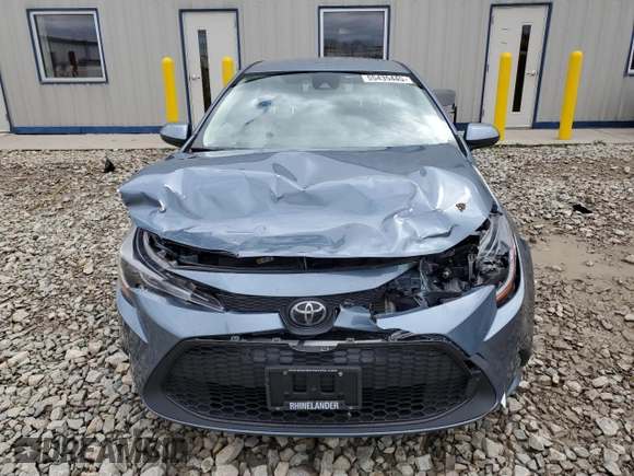 2020 Toyota Corolla LE with VIN JTDEPRAE1LJ039985, listed as a Copart auction lot 55435445 with 114,017 mi miles and Non Repairable. Bid and sale history available at DreamBid. Image 5.