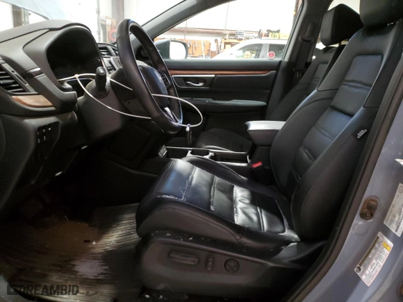 2022 Honda CR-V EX-L with VIN 2HKRW2H83NH209836, listed as a Copart auction lot 81755214 with 93,287 mi miles and Salvage Title. Bid and sale history available at carsss.com. Image 7.