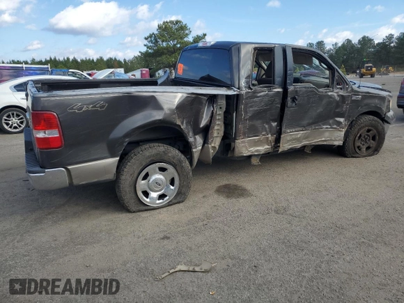 2006 Ford F-150 XLT with VIN 1FTPX14V46NB51635, listed as a Copart auction lot 83404324 with 257,590 mi miles and Salvage Title. Bid and sale history available at carsss.com. Image 3.