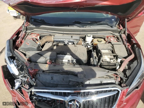 2020 Buick Envision Preferred with VIN LRBFXBSAXLD085156, listed as a Copart auction lot 85452504 with 54,613 mi miles and Salvage Title. Bid and sale history available at carsss.com. Image 14.