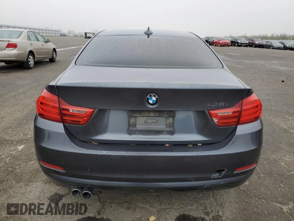 2014 BMW 4 Series 428i with VIN WBA3N7C54EF718196, listed as a Copart auction lot 85393404 with 183,319 mi miles and Clean Title. Bid and sale history available at DreamBid. Image 6.