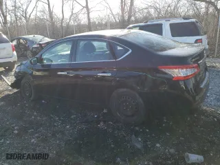 2014 Nissan Sentra SV with VIN 3N1AB7AP3EY299003, listed as a Copart auction lot 46137255 with 153,341 mi miles and Salvage Title. Bid and sale history available at carsss.com. Image 2.