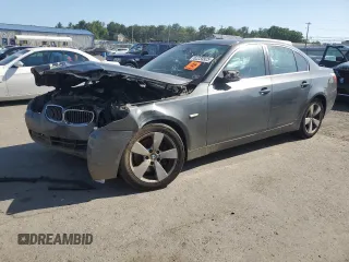 2007 BMW 5 Series 530xi with VIN WBANF73537CY17523, listed as a Copart auction lot 62234925 with Not provided miles and Salvage title. Bid and sale history available at DreamBid. Image 1.