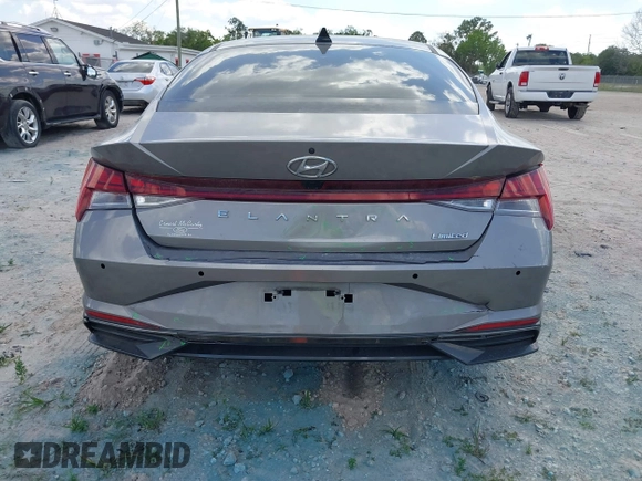 2021 Hyundai Elantra Limited with VIN KMHLP4AG0MU112299, listed as a IAAI auction lot 41904519 with 58,541 mi miles and . Bid and sale history available at DreamBid. Image 20.