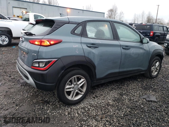 2022 Hyundai Kona SE with VIN KM8K2CAB2NU864404, listed as a Copart auction lot 88562575 with 41,632 mi miles and Salvage Title. Bid and sale history available at carsss.com. Image 3.