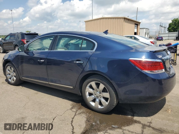 2011 Buick LaCrosse CXL with VIN 1G4GC5GC8BF222865, listed as a Copart auction lot 59014345 with 158,321 mi miles and Salvage title. Bid and sale history available at DreamBid. Image 2.
