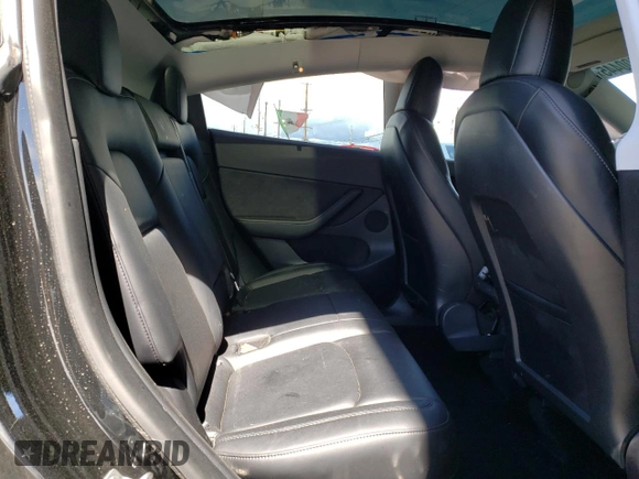 2021 Tesla Model Y Long Range z VIN 5YJYGDEEXMF207223, wystawiony jako Copart lot #48800445 z przebiegiem 44 508 mil mil oraz Szkoda całkowita • Salvage title. Historia ofert i sprzedaży dostępna na DreamBid. Obrazek 10.