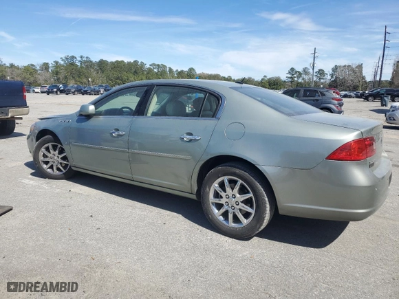 2007 Buick Lucerne V6 CXL with VIN 1G4HD57287U105623, listed as a Copart auction lot 47540025 with 53,943 mi miles and Salvage Title. Bid and sale history available at carsss.com. Image 2.