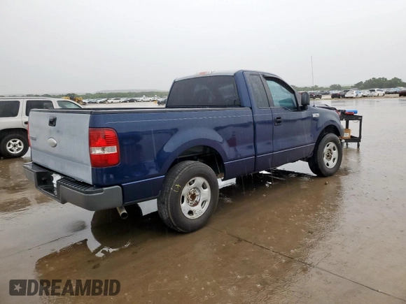 2007 Ford F-150 XL with VIN 1FTRF12217KC92122, listed as a Copart auction lot 60499615 with 110,510 mi miles and Salvage title. Bid and sale history available at DreamBid. Image 3.
