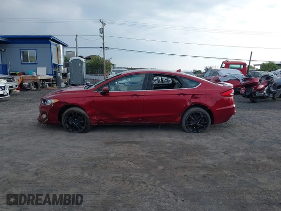 2019 Ford Fusion SE with VIN 3FA6P0HD2KR178210, listed as a IAAI auction lot 41665064 with 1 mi miles. Bid and sale history available at carsss.com. Image 13.