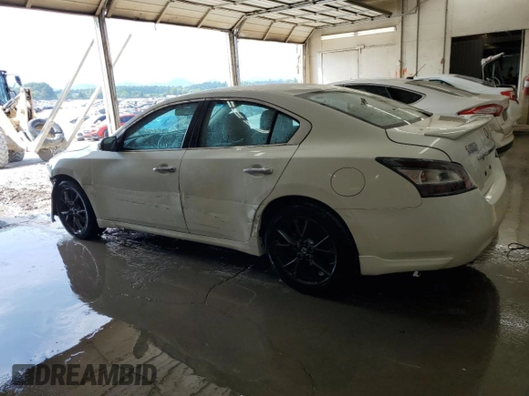2014 Nissan Maxima SV z VIN 1N4AA5AP7EC915563, wystawiony jako Copart lot #58581365 z przebiegiem 32 347 mil mil oraz Szkoda całkowita • Salvage title. Historia ofert i sprzedaży dostępna na DreamBid. Obrazek 2.