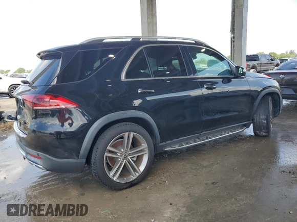 2021 Mercedes-Benz GLE 350 with VIN 4JGFB4KB7MA410333, listed as a Copart auction lot 63829745 with Not provided miles and Clean title. Bid and sale history available at DreamBid. Image 3.