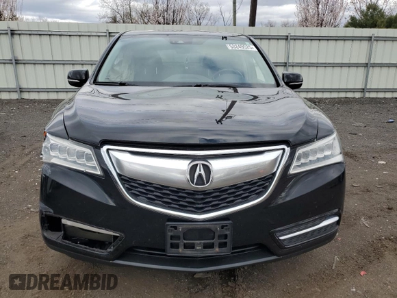2016 Acura MDX w/Tech with VIN 5FRYD4H46GB053849, listed as a Copart auction lot 53249525 with 67,717 mi miles and Salvage Title. Bid and sale history available at carsss.com. Image 5.