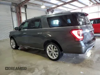 2019 Ford Expedition Max Limited with VIN 1FMJK1KT5KEA05871, listed as a Copart auction lot 79433854 with 127,767 mi miles and Salvage title. Bid and sale history available at DreamBid. Image 2.